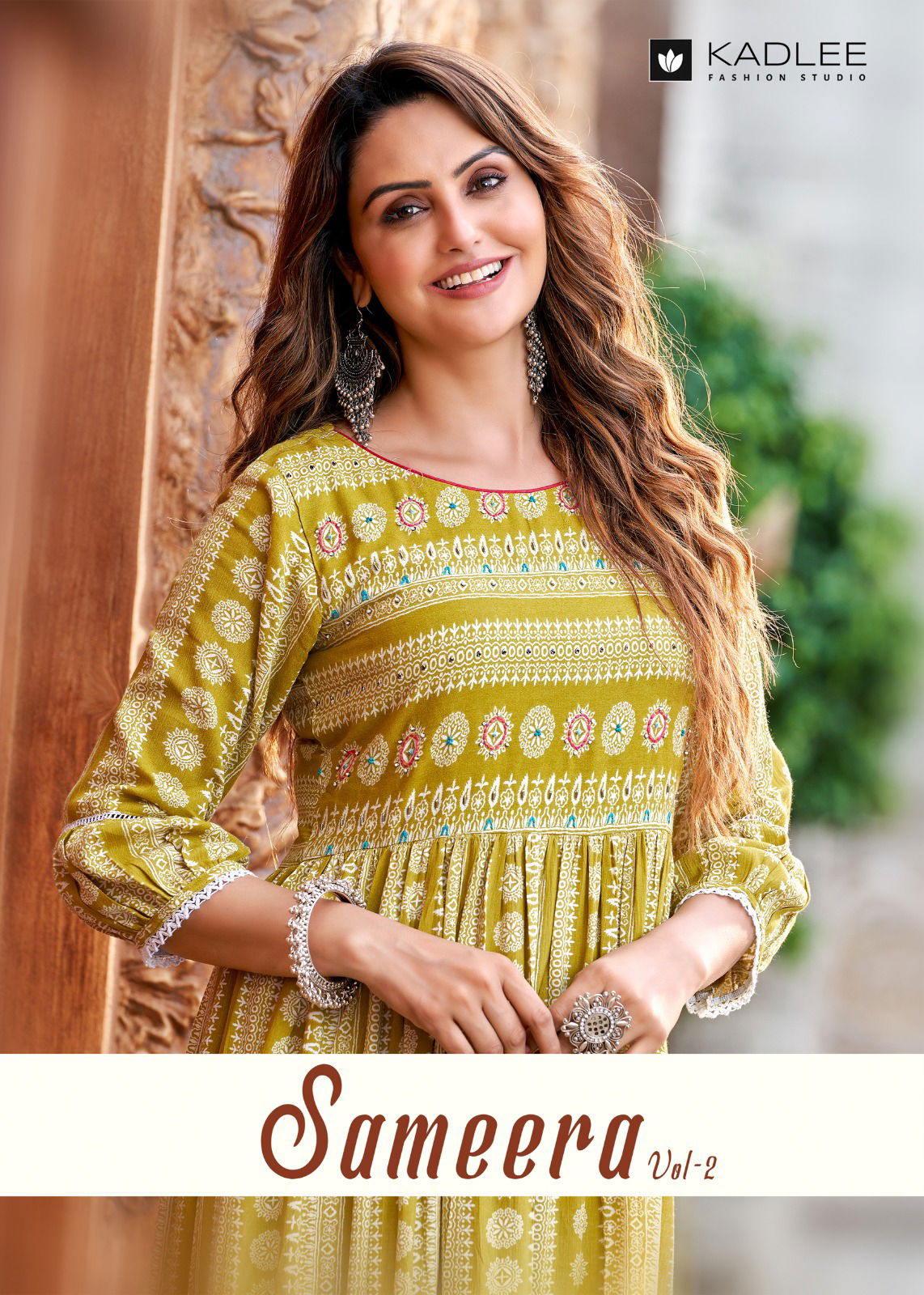 Sameera Vol 2 Rayon Printed Long Kurtis Catalog